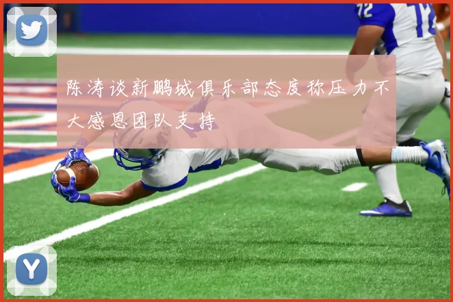 陈涛谈新鹏城俱乐部态度称压力不大感恩团队支持